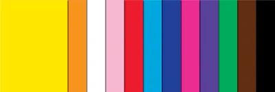 Produktbild von Blumenseidenpapier, 125 Bogen, 12 Farben sort., 50 x 70 cm
