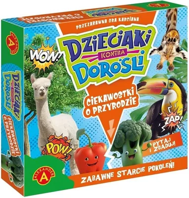 Zdjęcie produktu dla Dzieciaki kontra dorosli Ciekawostki o przyrodzie