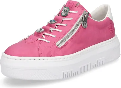 Produktbild von Rieker Damen Plateau Sneaker pink