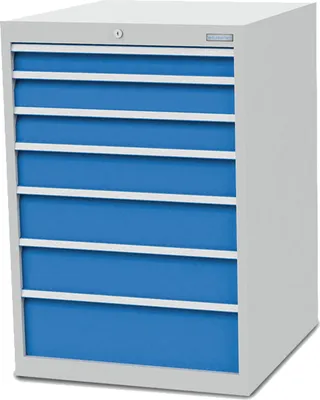 Produktbild von Bedrunka+Hirth Schubladenschrank Tiefe 736 mm R 24-24 7x Schublade BxTxH 705x736x 1.019 mm - 700/1321V10A