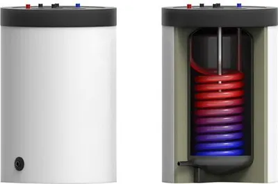 Produktbild von Unterstellspeicher Warmwasser 120 Liter Brauchwasserspeicher Thermenspeicher