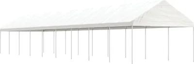 Produktbild von "im Angebot" Pavillon mit Dach Weiß 20,07x4,08x3,22 m Polyethylen - Pavillons & Partyzelte CC7613
