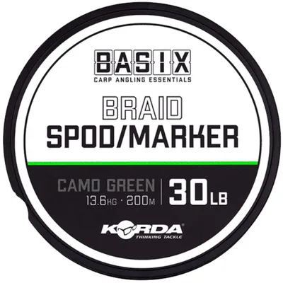 Produktbild von Korda Basix Spod/Marker Braid - 200m Karpfenschnur