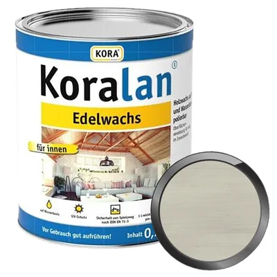 Produktbild von KORA Koralan Edelwachs 0.75 Liter Silbergrau