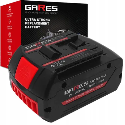 Produktbild von Gares Akkupack zum Zellentausch für ProCORE GBL GSR | 18 V 5 Ah Li-Ion | Ersatz-Zellenpack für Werkzeugakkus | Profi-Qualität Gares®