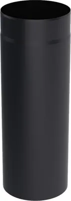 Produktbild von Schwarzes Stahlkaminrohr 120mm 50cm