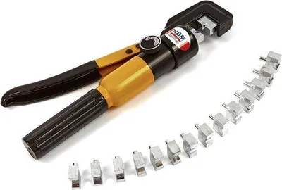 Obrázek produktu pro Hydraulické krimpovací kleště, 6 tun, pro kabely o průřezu 4 - 70 mm²
