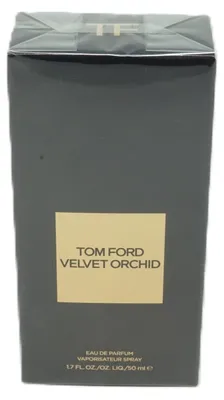 Produktbild von TOM FORD Velvet Orchid, Frauen, 50 ml, Nicht nachfüllbare Flasche, Bergamotte, Honig, Mandarine, Rumänisch, Heliotrop, Hyazinthe, Jasmin, Magnolien, Narzisse, Orangenblüte, Orchidee, Rose, Balsamisch, Labdanum, Leder, Myrrhe, Sandelholz, Vanille
