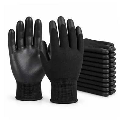 Image de Riven Supply gants de travail enduitsPolyuréthaneEN 388 4131X, noirs, 10 paires, taille XXL (11)