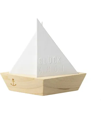 Produktbild von Räder Meeresrauschen Lichtschiff Glück Ahoi 16,5x8x15cm