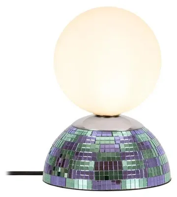 Image de Lucide GLITZER – Lampe de table – Ø 14 cm – 1xG9 - Bleu