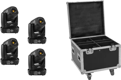 Obrázek produktu pro Eurolite Set 4x LED TMH-S90+ Case 20000742
