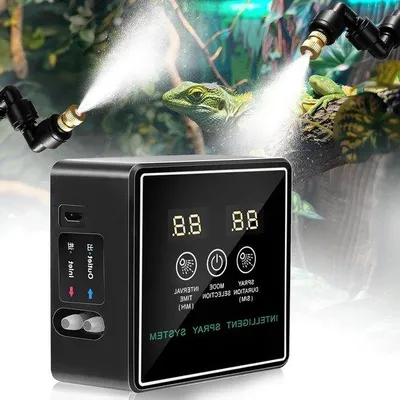 Zdjęcie produktu dla Inteligentny system zraszania terrarium - regulacja 360 stopni - dla optymalnej wilgotności