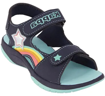 Produktbild von Kappa - Mädchen Sandalen "Pelangi" MR1205 (34 EU) (Marineblau)