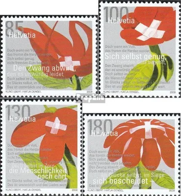 Produktbild von Briefmarken Schweiz 2009 Mi 2122-2125 (kompl.Ausg.) postfrisch Sicht Ausländischer Künstler