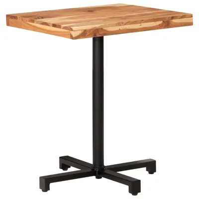 Obrázok produktu pre Bistro stôl štvorcový 60x60x75 cm akáciový masív