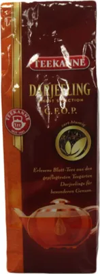 Image de Teekanne Darjeeling Finest Selection thé noir 250g