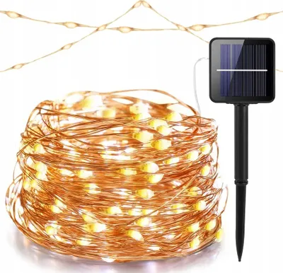 Produktbild von Smartled LED Lichterkette Solar 200 LEDs 10m Warmweiß