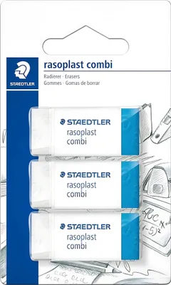 Produktbild von Staedtler Radierer rasoplast combi 3x BK