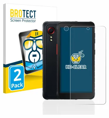 A product image showing a phone and its screen protector.