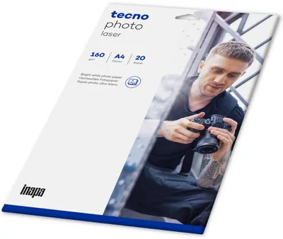 Obrázok produktu pre tecno laserový fotopapier "photo laser" DIN A4 160 g/m2 20 listov