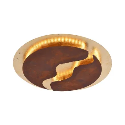 Produktbild von Paul Neuhaus Deckenleuchte 9683-48 Nevis Rost 42W 3000K dimmbar 3780Lumen Rund