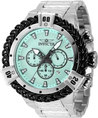 Obrázek produktu pro Invicta Bolt 48159 Pánské Hodinky - Quartz Hnutí - Nerezová Ocel s Modrým Ciferníkem - 54 mm
