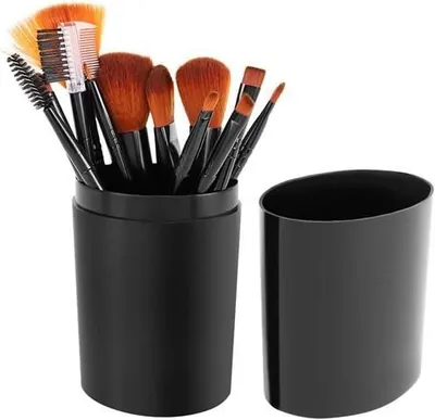 Produktbild von Make-up Pinsel 12 Stück schwarz - Set