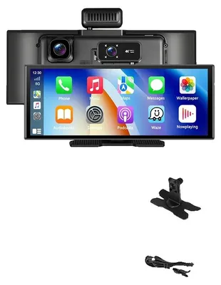 Zdjęcie produktu dla Samochodowy odtwarzacz multimedialny, obsługa CarPlay, wyświetlacz o przekątnej 10,25 cala, radio z pamięcią 64 GB