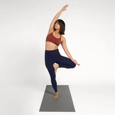Produktbild von yogabox Studio Yogamatte Premium - in Deutschland hergestellt - stone 200 x 80 x 0,45 cm