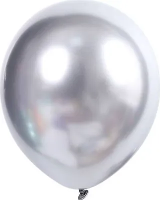 Obrázek produktu pro Latexové balónky metalicky stříbné 50ks 30cm - Cakesicq