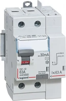 Produktbild von 63A Differenzialschalter - TYP AC 30mA automatisch