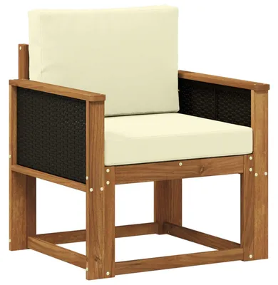 Produktbild von vidaXL Outdoor Mittelsofa Massivholz Akazie Natur
