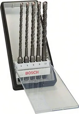 Immagine prodotto di Set di punte per martello Bosch Pro da 5 pezzi SDS-Plus-5