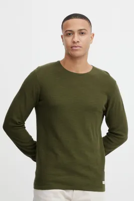 Produktbild von Blend 20715134 Herren Strickpullover Feinstrick Pullover mit Rundhalsausschnitt O-Neck Basic