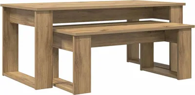 Obrázek produktu pro vidaXL Konferenční stolek set 2 ks Artisan dubové dřevo materiál