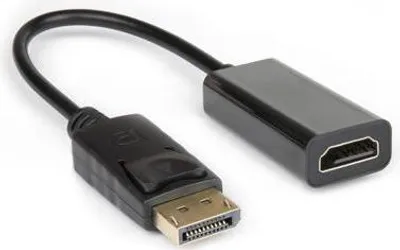 Produktbild von Hamlet XVADP-HDM Videokabel-Adapter DisplayPort HDMI Typ A (Standard) Schwarz