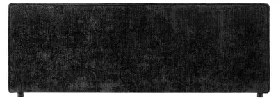 Produktbild von Kopfteil ELOWA 160 cm in Schwarz - gepolstertes Headboard mit hochwertigem Stoffbezug, Bettrückwand, gemütliches Bettkopfteil