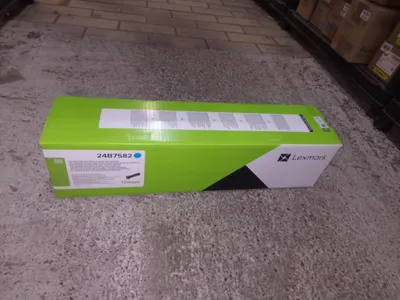Obrázek produktu pro Lexmark 24B7582, 46900 str., Azurová, 1 kusů