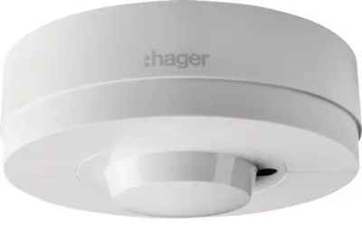 Produktbild von HAGER Bewegungsm.HF IP54 Aufbau EE883 360° On/Off