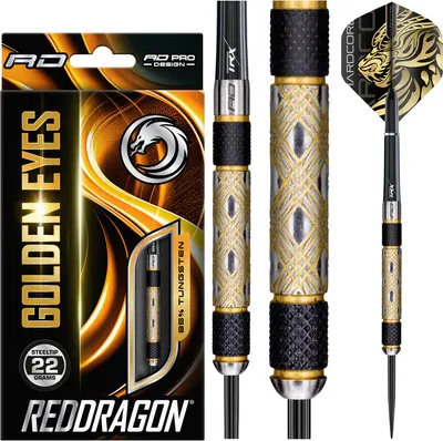 Image de Red Dragon Golden Eyes 85% - Fléchettes en acier
