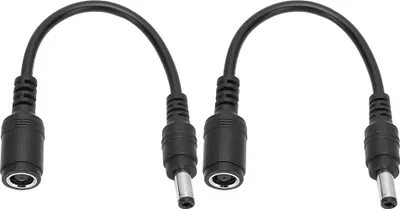 Immagine prodotto di 2 pezzi Adattatore caricabatterie DC convertitore da presa 7,4 x 5,0 mm a spina 5,5 x 2,5 mm per laptop HP