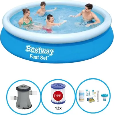 Zdjęcie produktu dla Bestway Pool Fast Set - Zestaw basenowy - 366x76 cm
