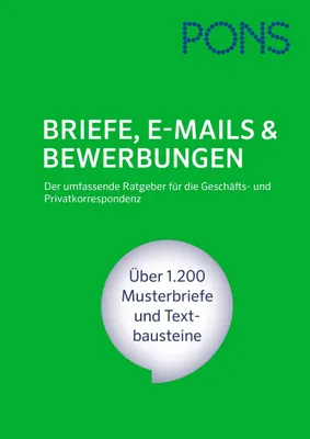 Produktbild von PONS Briefe, E-Mails & Bewerbungen
