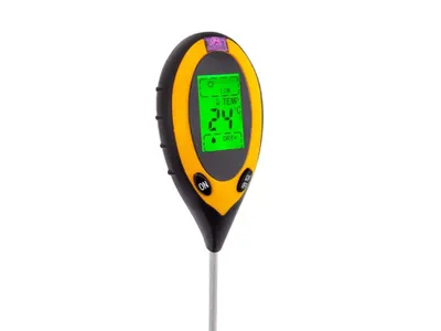 Obrázek produktu pro GEKO Zahradní měřič kyselosti, vlhkosti půdy a slunečního záření G73195