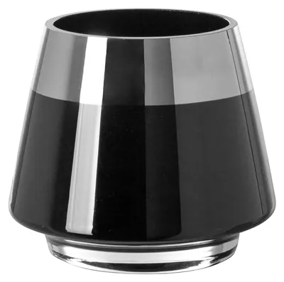 Produktbild von Fink Windlicht Jona Schwarz mit Platinrand (11cm)