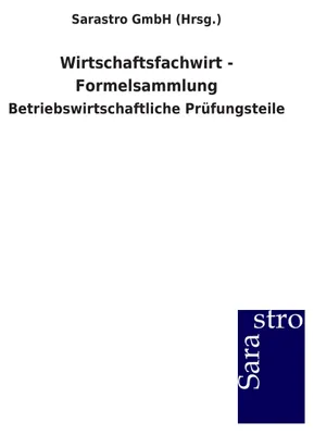 Produktbild von Wirtschaftsfachwirt - Formelsammlung