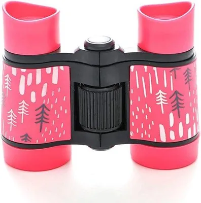 Produktbild von Kinderteleskop - Fernglas - Outdoor-Aktivitäten - 4x30 Spezifikation - 12 x 11 x 5 cm - Rosa