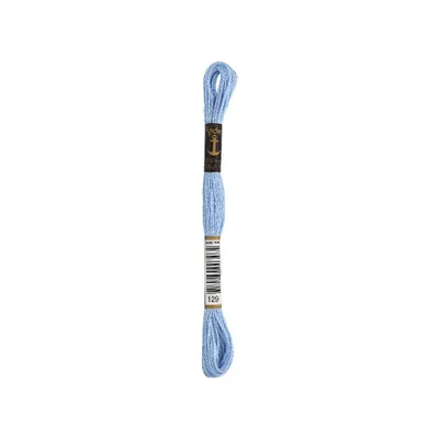 Immagine prodotto di Anchor Sticktwist 4635000-00129 filo da ricamo azzurro, 100 % cotone