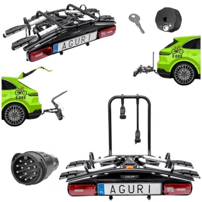 Produktbild von Aguri Active E-Bike 2 Fahrradplattform für 2 Elektrofahrräder 13PIN